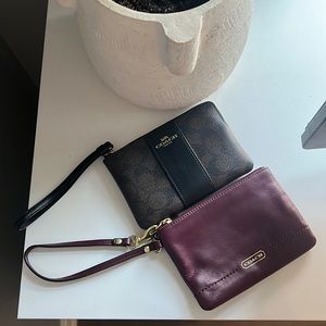 Coach wristlet bundle